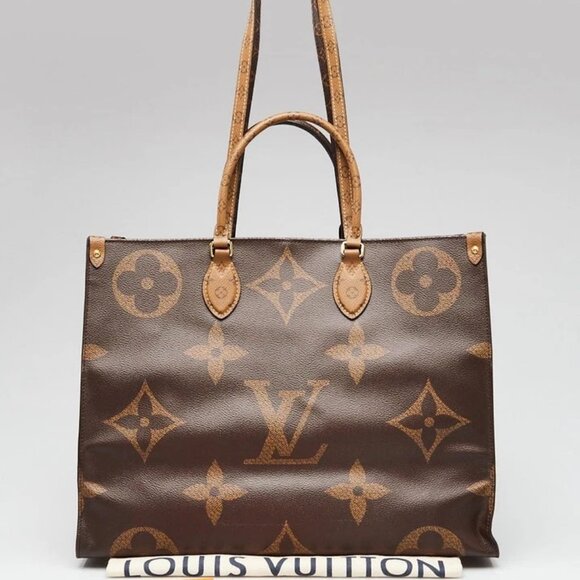 Louis Vuitton Monogram Reverse Canvas Onthego GM Bag - Picture 2 of 11